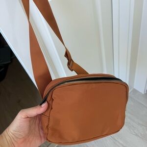 Stylish Tan Crossbody Bag